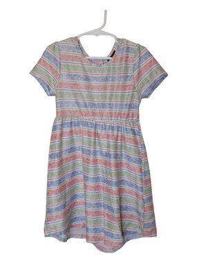 Girl's Size 6 Picapino Striped T-Shirt Play Dress